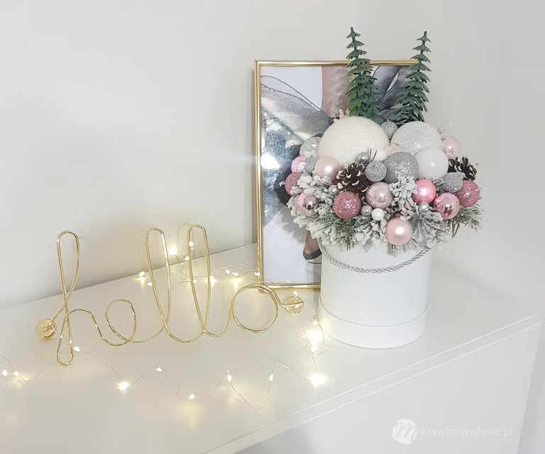 Stroiki i flower boxy na Boże Narodzenie – DIY