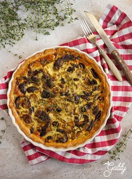 Tarta z grzybami