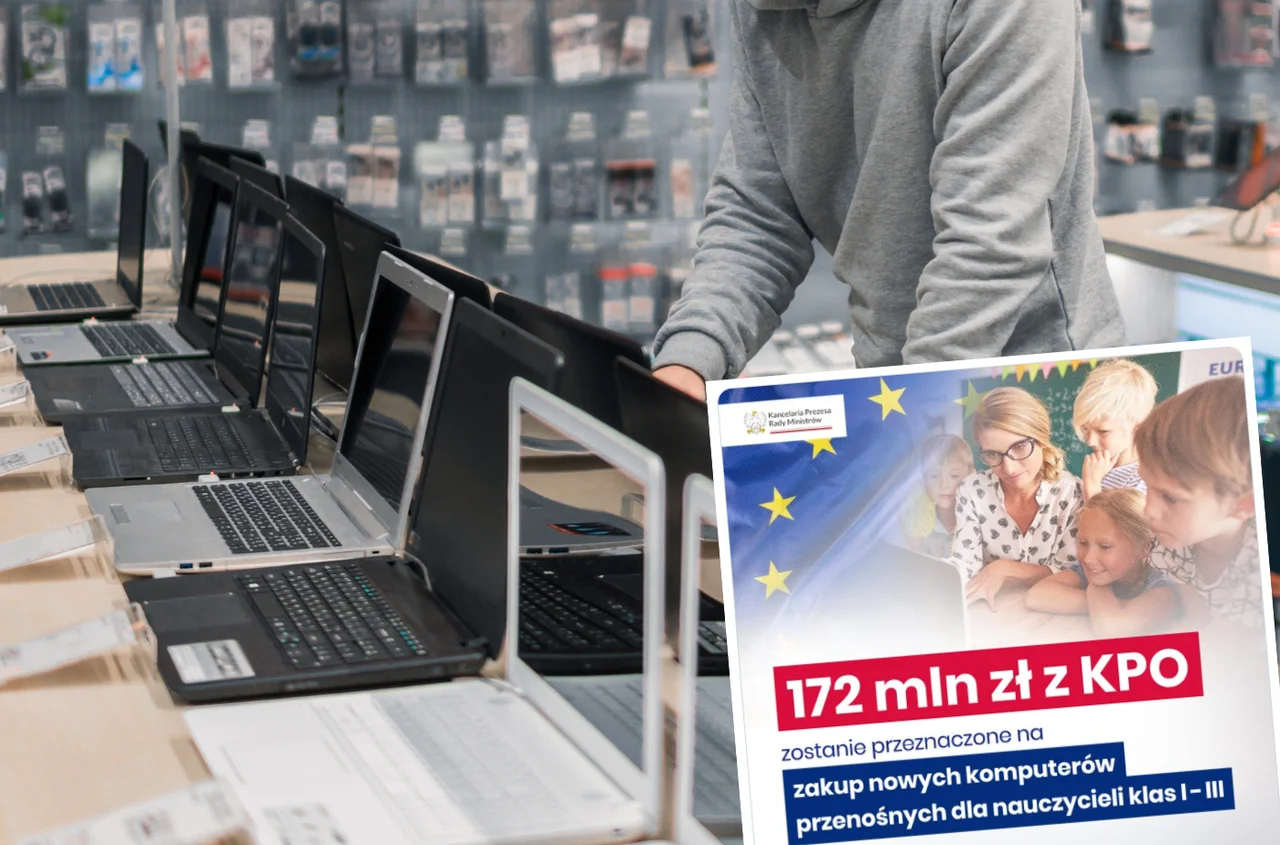 2500 złotych na zakup laptopa! Rząd przygotował bony dla kolejnej grupy osób