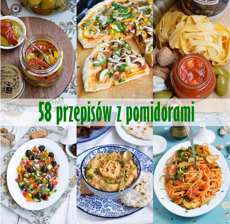 58 przepisów z pomidorami