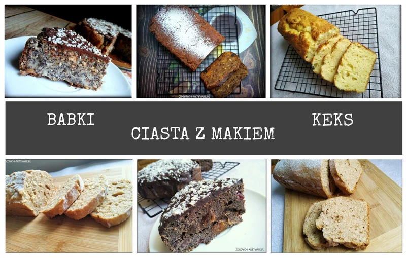 BABKI, CIASTA Z MAKIEM ORAZ KEKS NA WIELKANOC