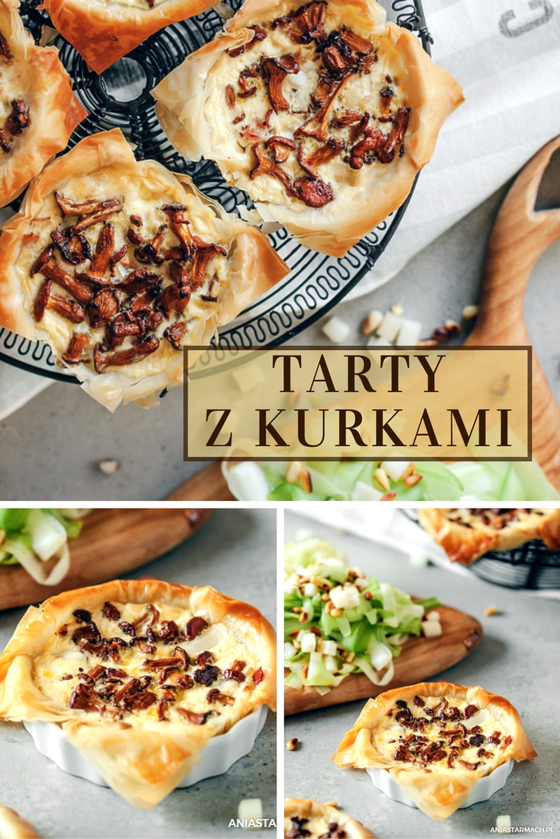 Mini tarty z kurkami