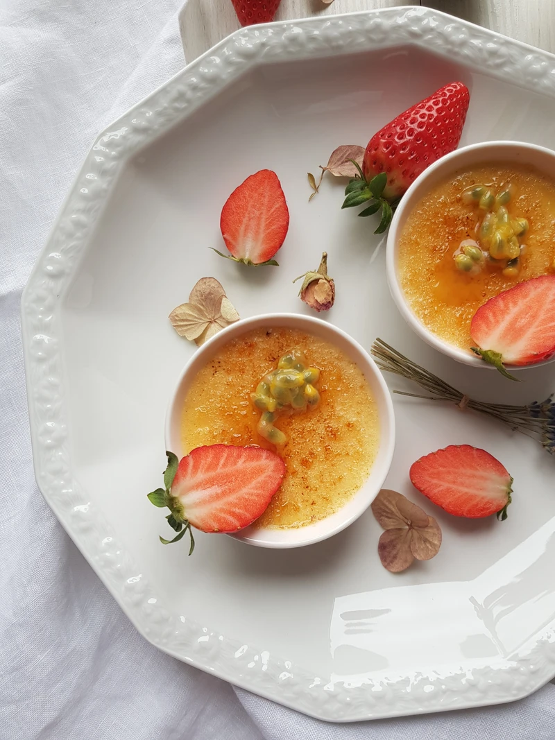 creme brulee z marakują