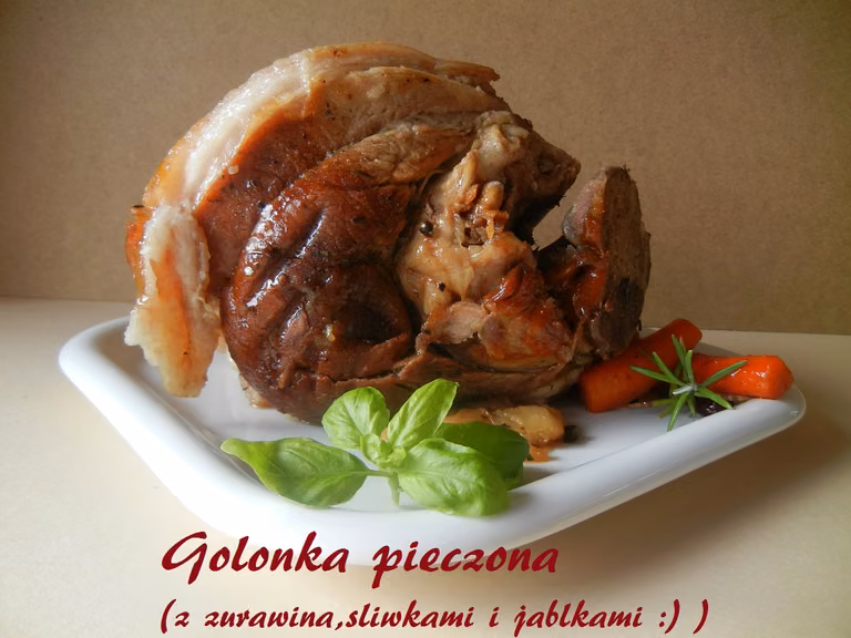Golonka z suszonymi owocami-pyszna!
