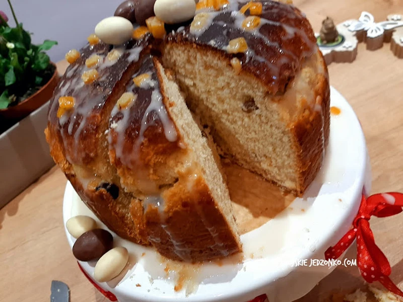 Babka drożdżowa a'la panettone