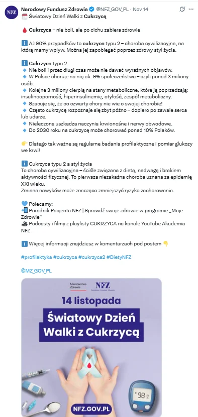 Zdjęcie "Dodatek dla osób z cukrzycą". W 2026 roku ZUS nadal będzie wypłacał ten zasiłek dla chorych #1