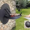 Pomysłowy chowany grill