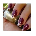 Super manicure z kwiatuszkami