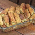 Paluszki ziemniaczane z pieczarkami