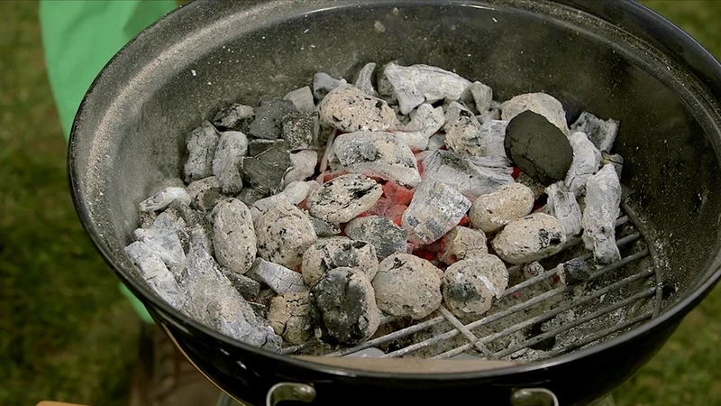 Idealny żar na grillu