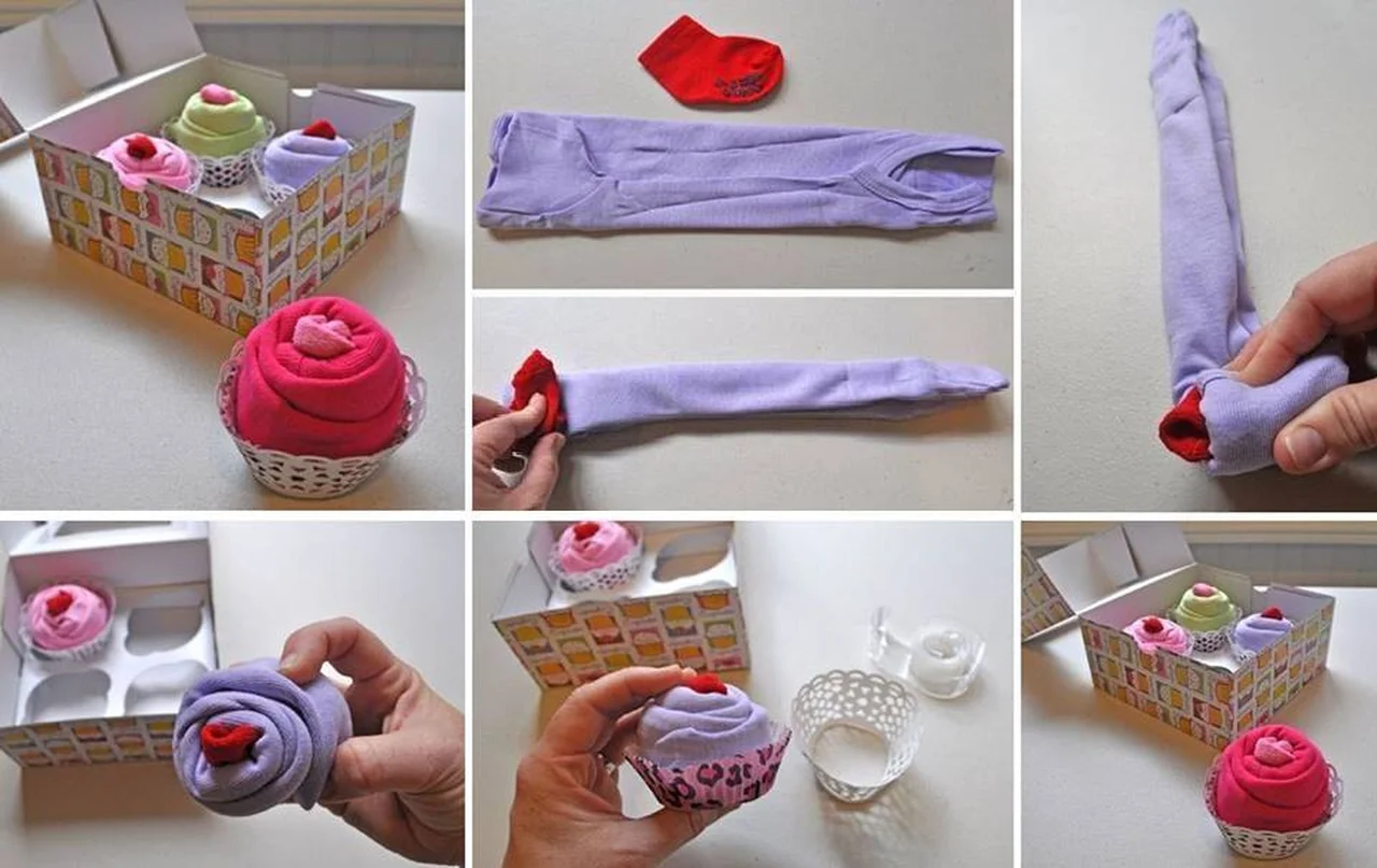 Muffinki z materiału