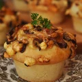 Muffiny drożdżowe faszerowane