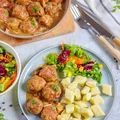 Klopsiki w sosie grzybowym