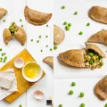 Empanadillas al horno - hiszpańskie pieczone pierogi z tuńczykiem i zielonymi warzywami