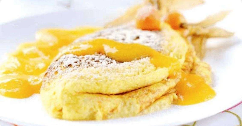 Pyszny omlet ryżowy