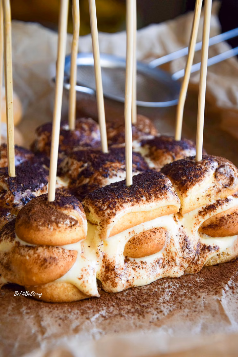 Koreczki tiramisu - imprezowa przekąska na słodko
