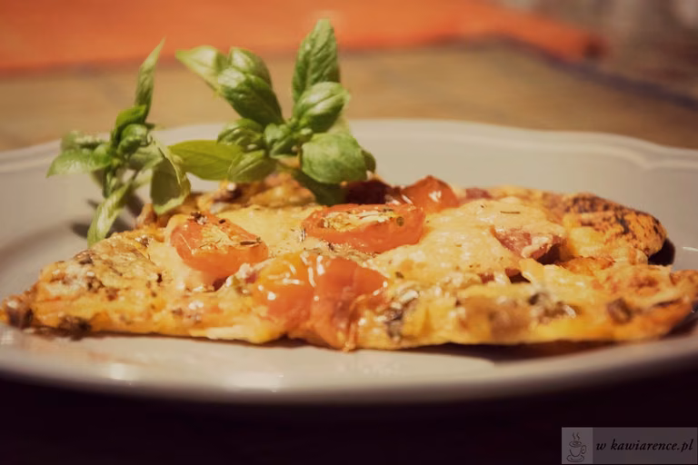 domowa pizza  bez drożdży