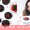 KAKAOWE CIASTECZKA Z CZERWONĄ PORZECZKĄ ( WEGAŃSKIE! )