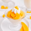 Mango panna cotta