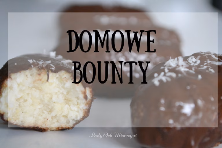 Domowe bounty (fit batoniki bez pieczenia)