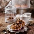 Lekkie drożdżowe pączki pieczone