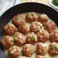 Klopsiki w musztardowym sosie