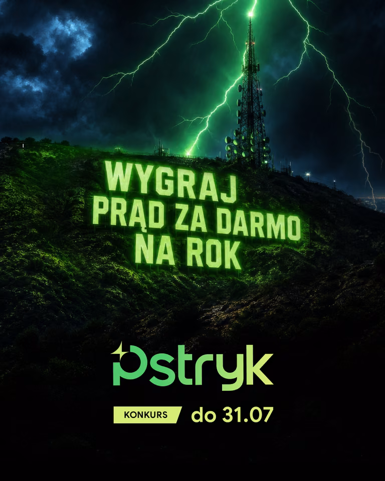 Wygraj rok prądu za darmo od Pstryk!