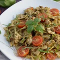 Makaron z pesto i kurczakiem