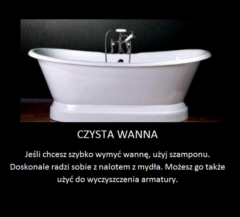 Trik na ekspresowe wyczyszczenie wanny!