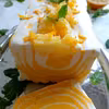 Semifreddo dyniowo – pomarańczowe
