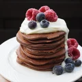 Placki czekoladowe z mascarpone