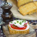 Chleb dyniowy na zakwasie bez wyrabiania