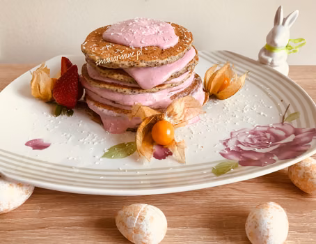 Pancakes makowo- migdałowe