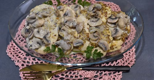 Filet w sosie z musztardą