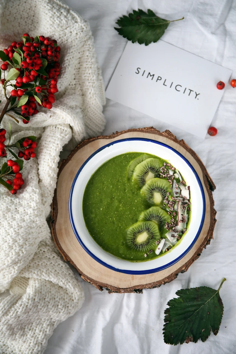 Zielone smoothie pełne antyoksydantów