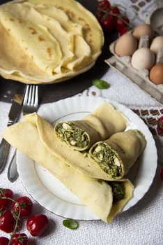 Naleśniki ze szpinakiem i serem feta w 20 minut!