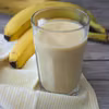 Owsianka bananowo migdałowa