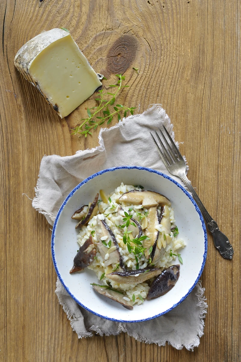 RISOTTO Z BOROWIKAMI I ZIOŁAMI!