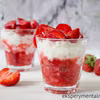 Pudding ryżowy z truskawkami