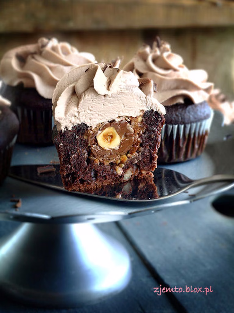 Babeczki Ferrero Rocher