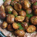 Pieczone młode ziemniaki
