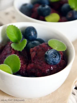 sorbet- borówkowe acai bowl