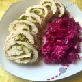 Fit roladki z indyka faszerowane porem