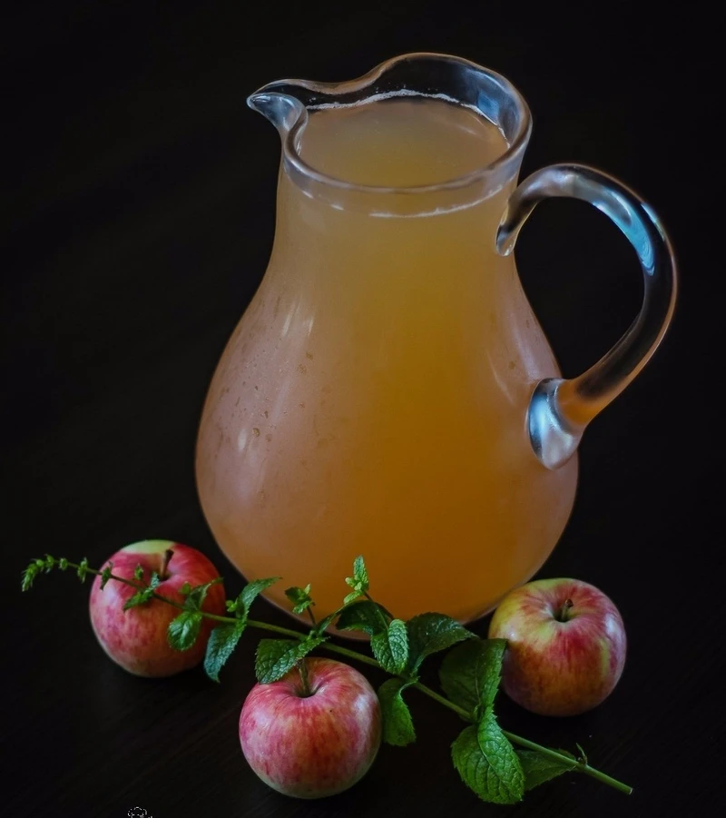 Kompot jabłkowo-miętowy