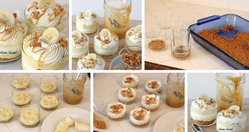 Bananowy deser