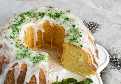 Serowa babka na Wielkanoc