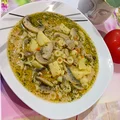 ZUPA PIECZARKOWA Z PRZECIEREM POMIDOROWYM