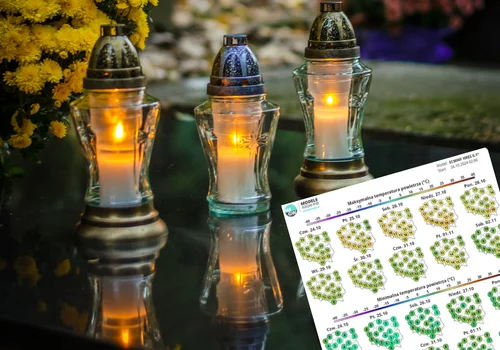 Tu będzie deszcz, a tu zaświeci słońce! Pogoda na Wszystkich Świętych podzieli Polskę. Weźcie parasolki!