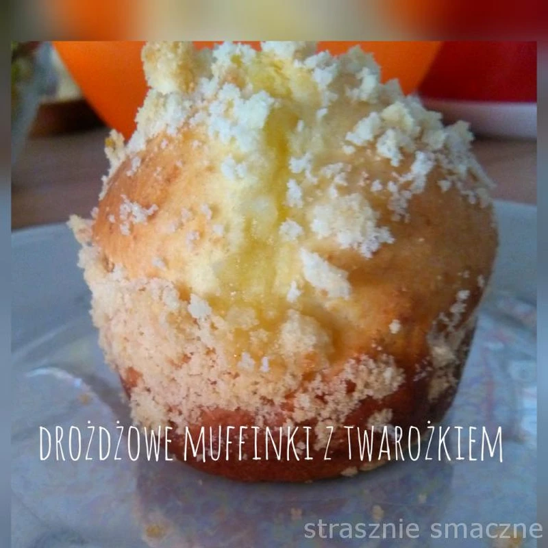 Drożdżowe muffinki