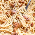 Carbonara z kurkami (6 składników)